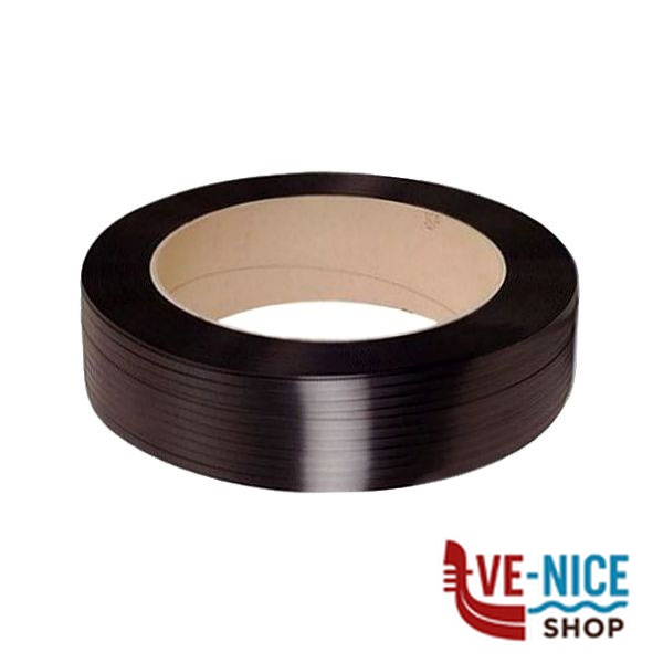 REGGETTA PLASTICA 12x0,5 f.400 NERA m 3000 REGGETTE F - immagine 3