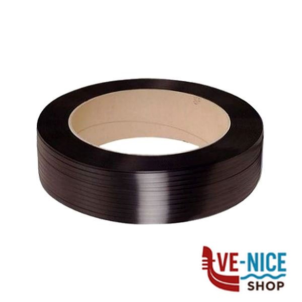 REGGETTA PLASTICA 15x0,8 f.400 NERA m 1500 REGGETTE F - immagine 3