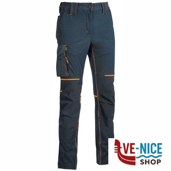 PANTALONE DEEP BLUE S WORLD UPOWER FU189DB-S INDUMENTI LAVORO F - immagine 2