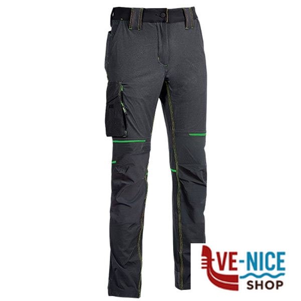 PANTALONE ASPHALT GREY GREEN XL WORLD UPOWER FU189RL-XL INDUMENTI LAVORO F - immagine 4
