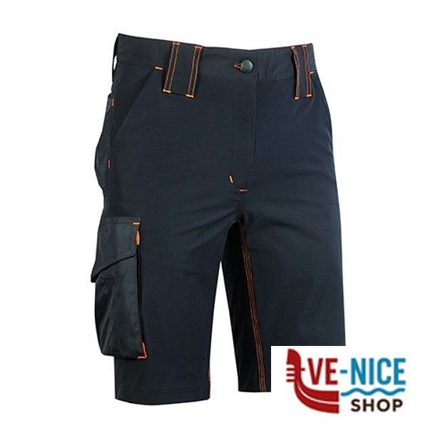 BERMUDA DEEP BLUE L MERCURY UPOWER FU196DB-L INDUMENTI LAVORO F - immagine 2