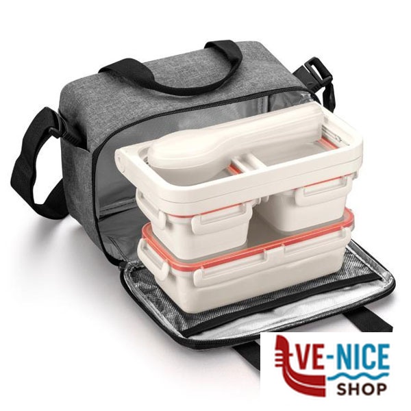 BORSA TERMICA CON BOX l 3,0 FRESHBOX TESCOMA 892260 BORSE TERMICHE C - immagine 2