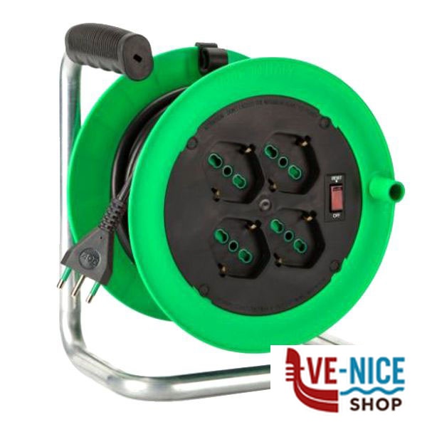 AVVOLGICAVO m 10 3x1,0 4x2PT+SK ZEUS 146105 FME 146105 AVVOLGICAVI E PROLUNGHE F - immagine 2