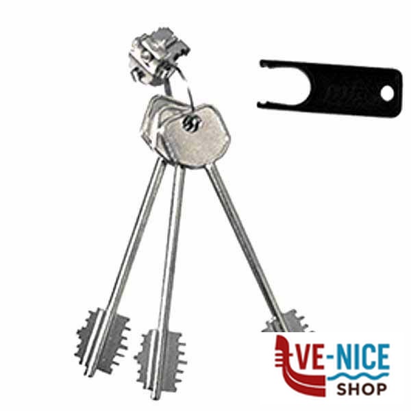 BLOCCHETTO DM CHIAVE mm 116 BLO-3210 ATRA BLO3210 ATRA DIERRE CHIAVI ORIGINALI S - immagine 2
