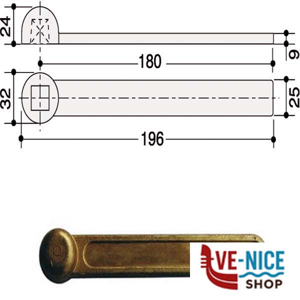 BRACCIO CHIUDIPORTA 7100 INF VENTOLA MA0002 MAB MA0002S0 MAB ASSA ABLOY CHIUDIPORTA S - immagine 2