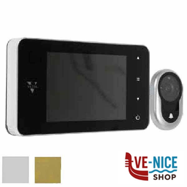 SPIONCINO DIGITALE 4,0" OTTONATO E0588 VITEL E0588 40 VIDEOSORVEGLIANZA E ALLARMI S - immagine 3