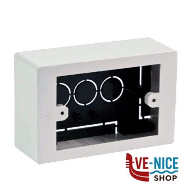 CASSETTA ESTERNA RETTANGOLARE 3 P. OPERA 23955 FME 23955 CASSETTE IMP ELETTRICI F - immagine 4