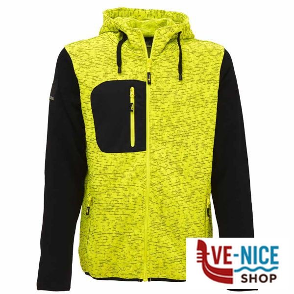 FELPA YELLOW FLUO XL RAINBOW UPOWER EY174YF-XL INDUMENTI LAVORO F - immagine 3