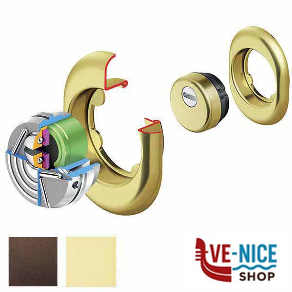 PROTETTORE MONOLITO KRIPTON mm 31 OL BD321N DISEC BD321N-25D1-AL DISEC PROTETTORI S - immagine 2