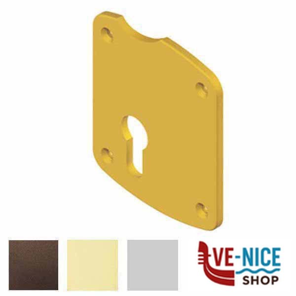 BOCCHETTA ASIMMETRICA DX SILVER A1608 DISEC A1608DX-F6 DISEC PROTETTORI S - immagine 2