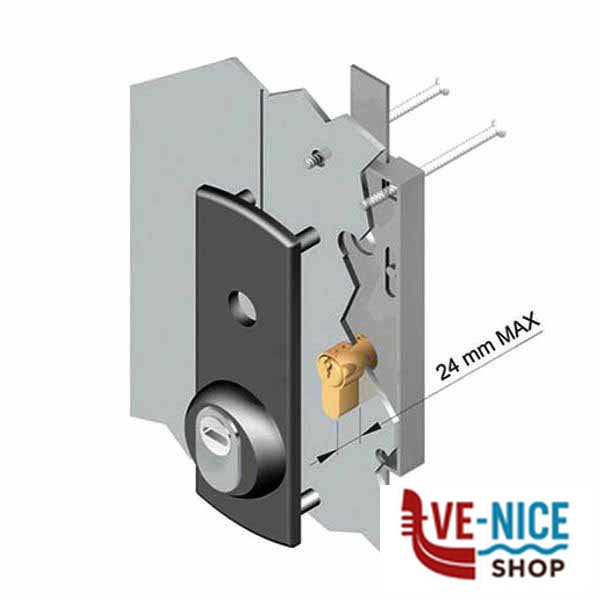 PROTETTORE BASCULANTI E70 mm 39x139 DN28 DISEC DN28PST-AN DISEC PROTETTORI S - immagine 2