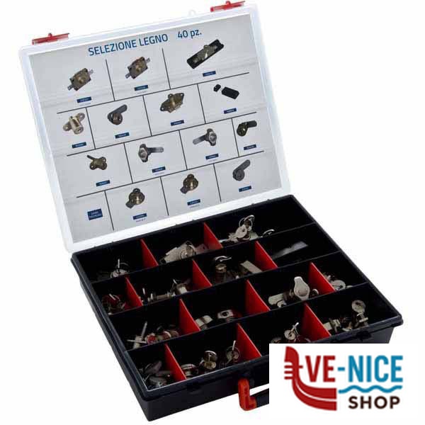 SERRATURE MOBILI LEGNO Pz 50 CLASS/LEG OMR CLASS/LEG OMR SERR.MOBILI APPLICARE S - immagine 2