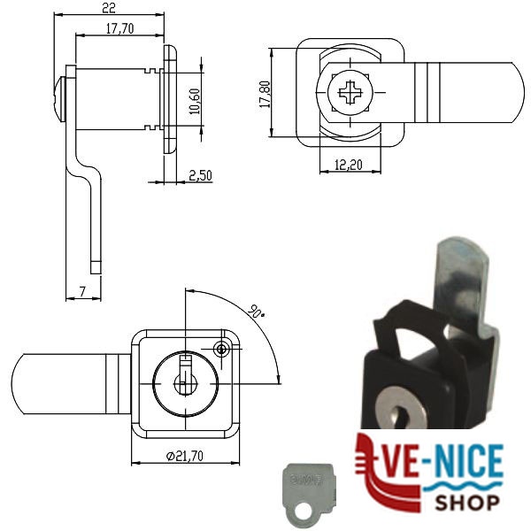 CILINDRO LEVETTA mm 18 165838 OMR 165838 OMR CILINDRI S - immagine 2