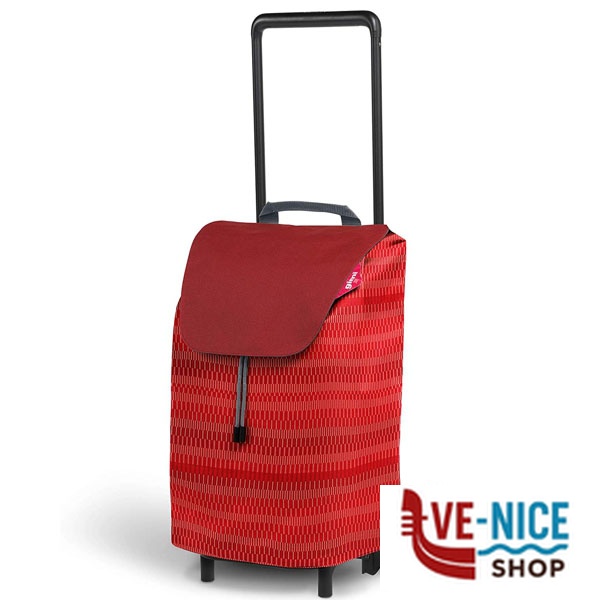 CARRELLO SPESA EASY ROSSO l 40 34x45 h 96 GIMI 168418 CARRELLI SPESA C - immagine 3