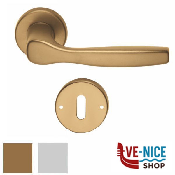 MANIGLIA GINEVRA ALL ARG ROSETTA 8 VITI BRIALMA G018292RPF1 MANIGLIE F - immagine 4