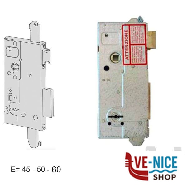 SERRATURA INF.MULTIPUNTO 57218-50-A CISA 57218.50.A CISA SERR.ALL/FERRO INFILARE S - immagine 2