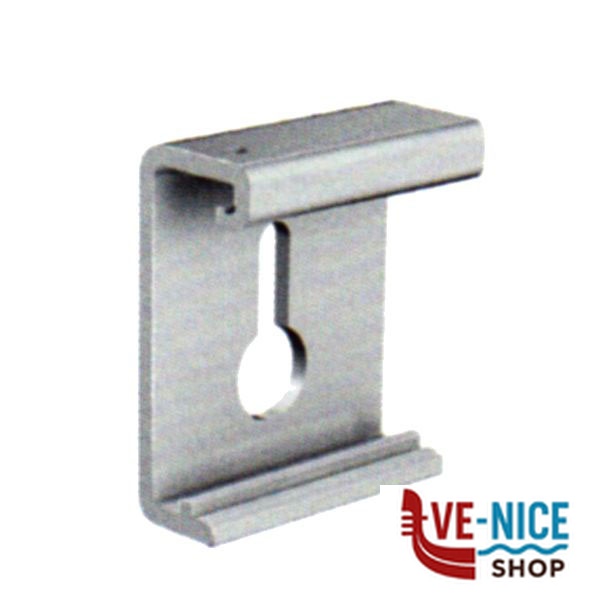 STAFFA PARETE BINARI 1400 OMGE 740001000000041 ACCESSORI SERRAMENTI METALLO F - immagine 4