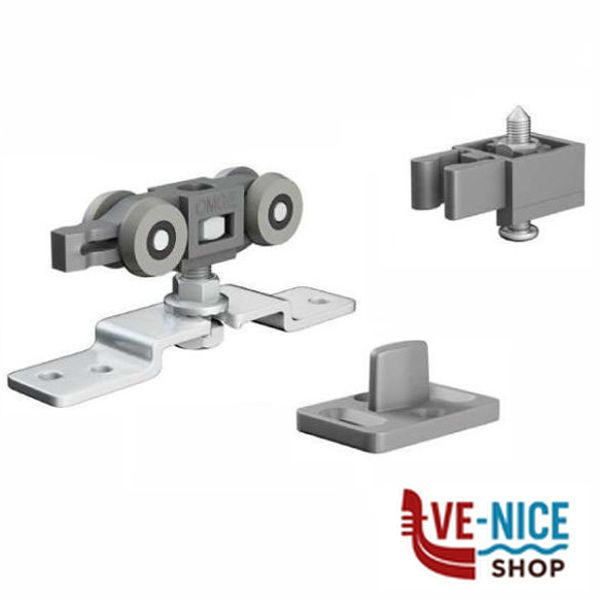 ACCESSORI PORTE SCORREVOLI DOPPIE Pz 6 1400 OMGE 140000000000751 ACCESSORI SERRAMENTI METALLO F - immagine 2