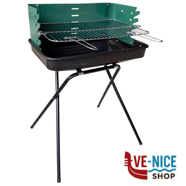 BARBECUE GLENDALE 65x37 h 85 THORX BARBECUE C - immagine 2
