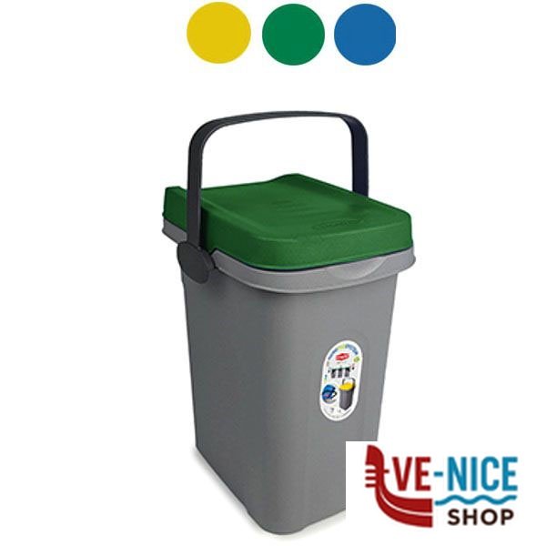 PATTUMIERA HOME ECO SYSTEM GR/BLU l 7 STEFANPL 70792 PATTUMIERE DIFFERENZIATE C - immagine 2