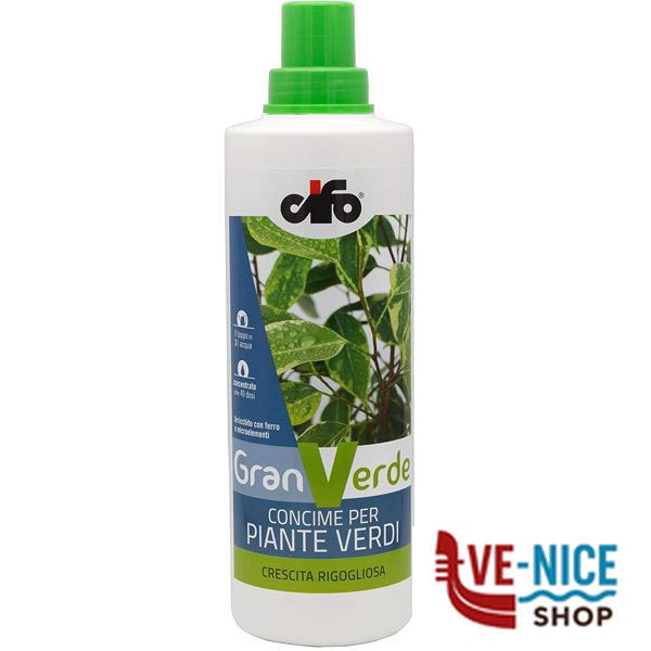 CONCIME LIQUIDO PIANTE VERDI kg 1,0 CIFO 110739 CONCIMI F - immagine 3