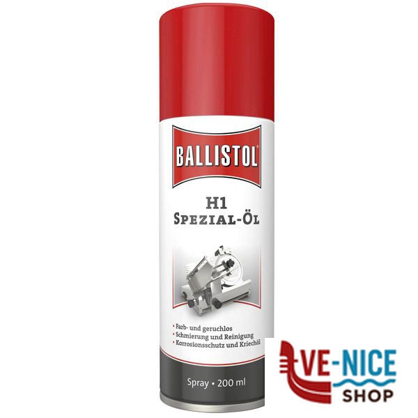 LUBRIFICANTE SPRAY H1 ml 200 BALLISTOL 25310 OLI E ADDITIVI VARI F - immagine 2
