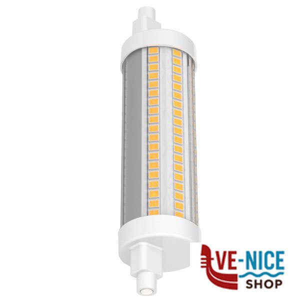 LAMPADA LED LINEARE R7S W15,5 3000K DM Lm2000 SHOT SLD9716X2D LAMPADINE F - immagine 2