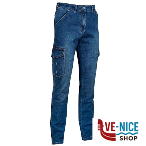 PANTALONE JEANS GUADO M TOMMI UPOWER EX244GJ-30 INDUMENTI LAVORO F - immagine 2