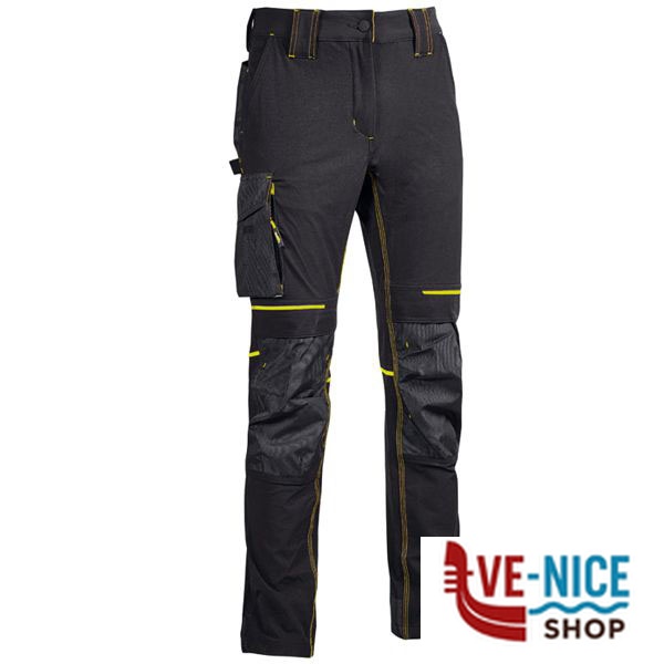 PANTALONE BLACK CARBON M ATOM UPOWER PE145BC-M INDUMENTI LAVORO F - immagine 3