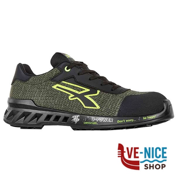 SCARPE ROBIN VERDE BASSE 39 S1P UPOWER RV20096-39 SCARPE ANTINFORTUNISTICHE F - immagine 4
