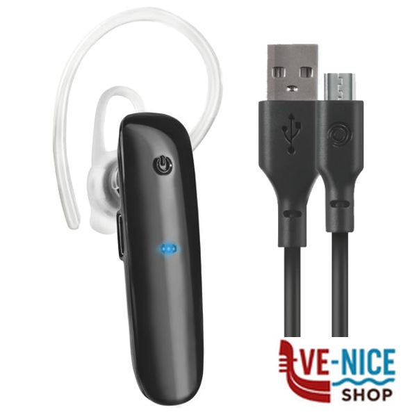 AURICOLARE SMARTPHONE BLUETOOTH NERO 3069 TIEMME 3069K ACCESSORI TELEFONIA F - immagine 2