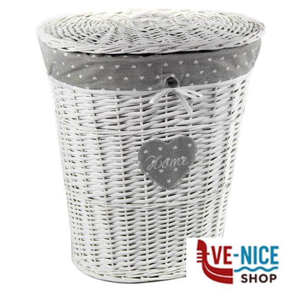 CESTONE VIMINI OVALE HOME 49x36 h 55 GICOS 814457 CESTE VIMINI C - immagine 4