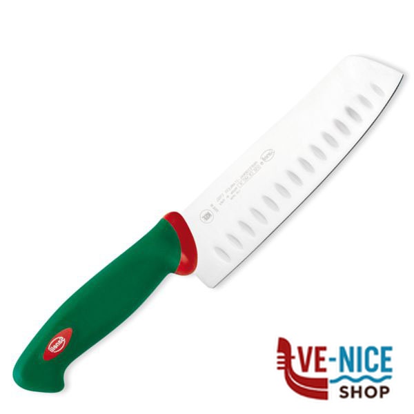 COLTELLO GIAPPONESE OLIV. cm 18,0 PREMANA SANELLI 315618 COLTELLI SANELLI C - immagine 2
