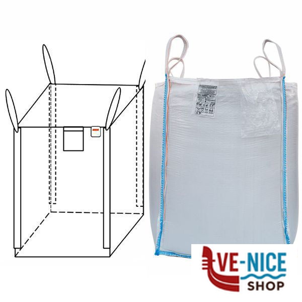 SACCONE MACERIE cm 90x90 h 120 BRET.4 TREX 12250 SACCHI MACERIE F - immagine 3