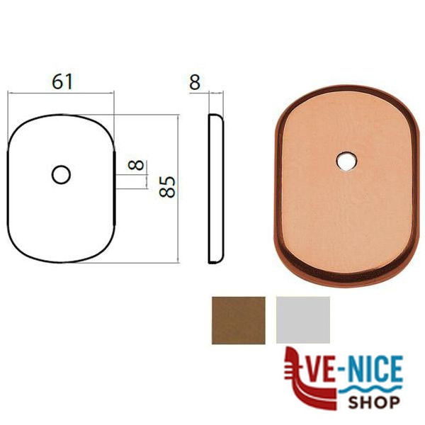BOCCHETTA GHIBLI ALL ARG 62x86 POMOLO 77298628101 GHIDINI ACCESSORI BLINDATE S - immagine 3