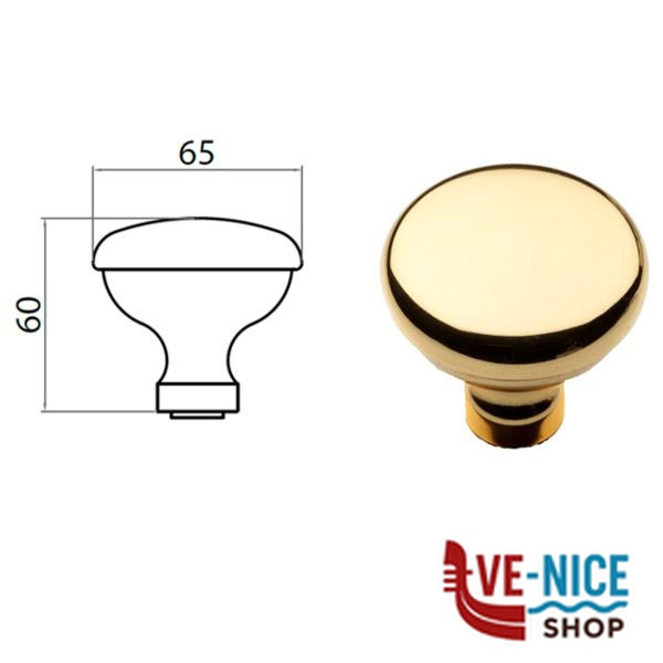 POMOLO BLINDO OTT LUC 65 77194875612 GHIDINI ACCESSORI BLINDATE S - immagine 2