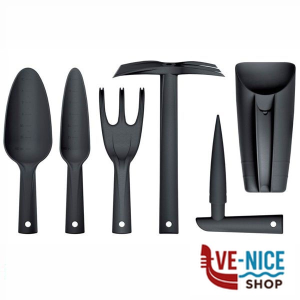 SET ATTREZZINI GIARDINO Pz 6 PPLAST INWN01-S411 ATTREZZINI GIARDINO F - immagine 2