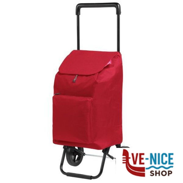 CARRELLO SPESA ARGO ROSSO l 42 30x36 h 94 GIMI 169294 CARRELLI SPESA C - immagine 3