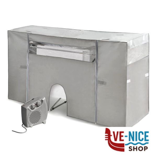 CUSTODIA STENDIPANNI cm 105x56 h 106 RAYEN 6175 STENDIPANNI C - immagine 3