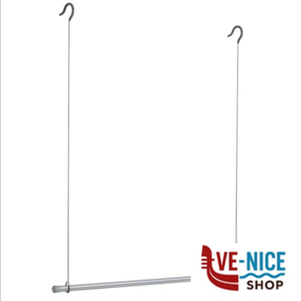 TUBO ARMADIO TONDO APPENDIBILE cm 77 h 85 RAYEN 2082.01 APPENDINI C - immagine 2