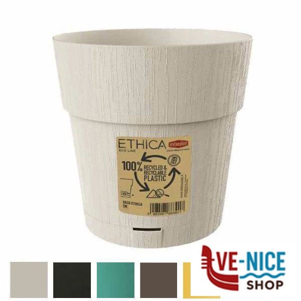 VASO ETHICA TONDO RIS.ACQUA SENAP.30 h 29 STEFANPL 68167 VASI PLASTICA F - immagine 2