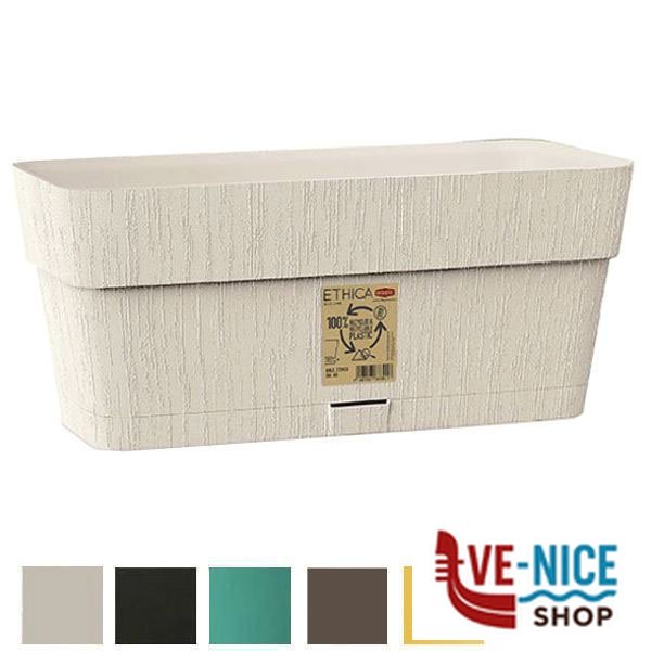 VASO ETHICA RETT. RIS.ACQUA SENAPE 30 STEFANPL 68215 VASI PLASTICA F - immagine 3