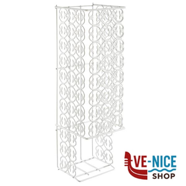 PORTAROTOLI BAGNO FLORENZ 13x14 h 46 METALTEX 42.21.01 PORTAROTOLI WC C - immagine 3