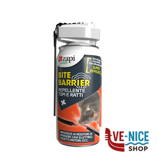 REPELLENTE TOPI BITE BARRIER SPRAY ml 400 ZAPI 420060 REPELLENTI ANIMALI C - immagine 2