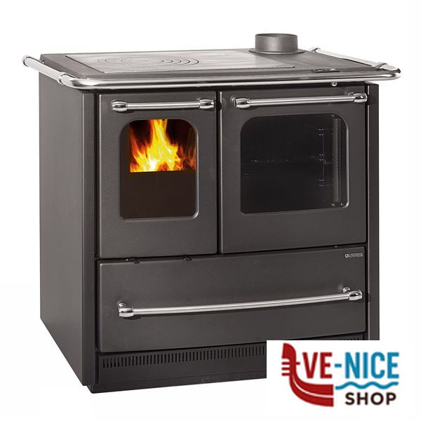 CUCINA LEGNA SOVRANA ANTRACITE NORDICA 3007030 - 4 S CUCINE LEGNA F - immagine 4
