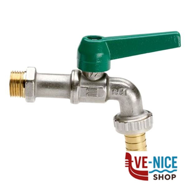 RUBINETTO OTTONE SFERA 1/2" ANTIGELO ENOLGAS S0069N04 RUBINETTI F - immagine 2
