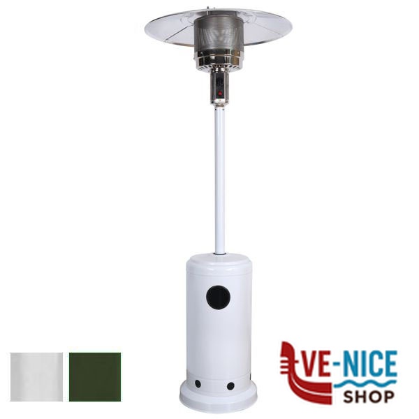 STUFA GPL ESTERNI INFRAROSSI BIANCA SYNTESY 01560 KLD7002S WHITE STUFE GAS F - immagine 4