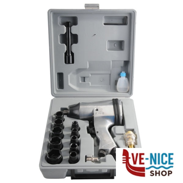 AVVITATRICE PNEUMATICA 1/2 KIT EXCEL 00107 WF-002 UTENSILI ARIA COMPRESSA F - immagine 2