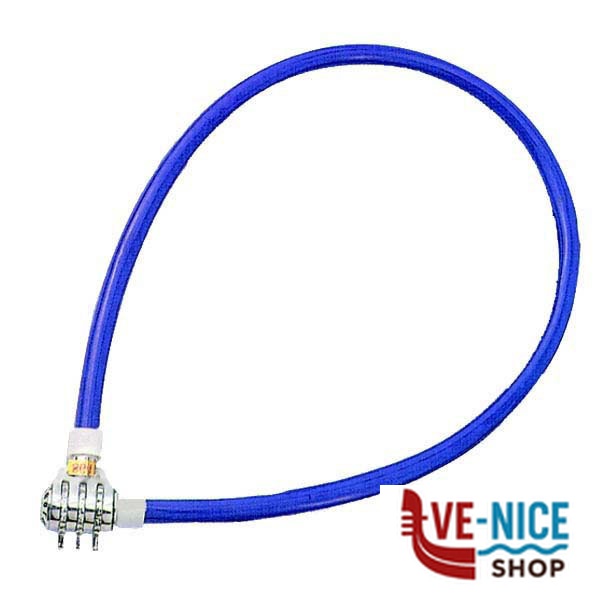 LUCCHETTO CICLI cm 65 COMBINAZIONE QLTY 02364 AZ527-C CATENE E LUCCHETTI ANTIFURTO S - immagine 3