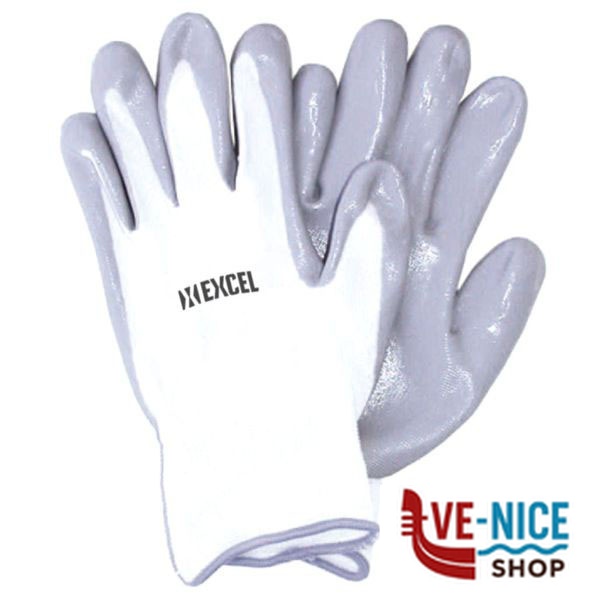GUANTI NITRILE GRIGI 8 EXCEL 08060 GUANTI LAVORO F - immagine 4